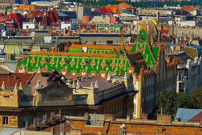 Art Nouveau Treasures of Budapest – Exclusive Private Tour - Gutenberg Square and a Miksa Róth stained-glass detail