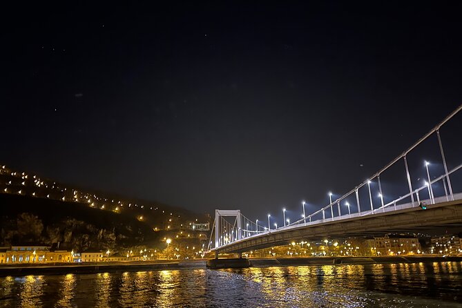 Bright Lights of Budapest Night Tour with Boat Cruise and Wine - Parliament from the Danube side