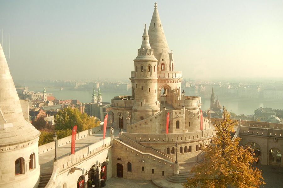 Buda Castle Walking Tour: A Kingdom of Many Nations - Ending at Vienna Gate and the view toward Óbuda
