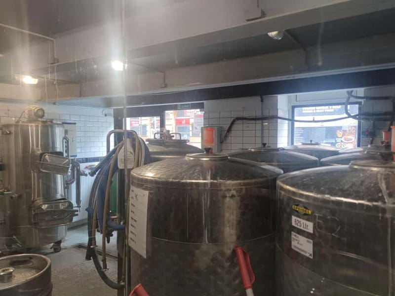 Budapest: 9-tier Hungarian & Craft Beer Tasting w/ snacks - Five fresh beers beside the brewery