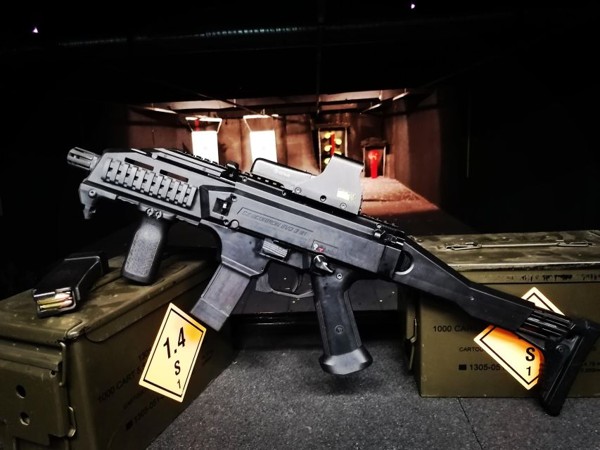 Budapest: All In shooting package EXPERIENCE REAL SHOOTING - The firearms and ammunition choices