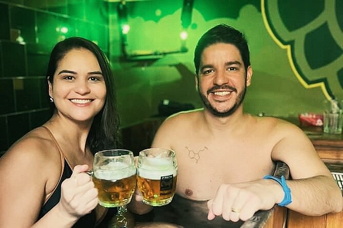 Budapest BeerSpa with Unlimited Beer and Optional Széchenyi Bath - The private changing cabin and practical comfort