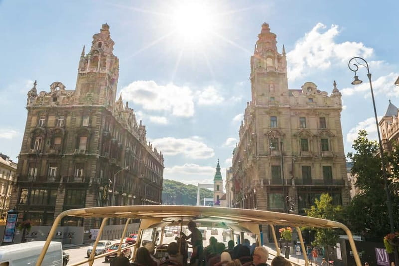 Budapest: Big Bus Hop-On Hop-Off Tour & Danube River Cruise - Buda Castle and the best reason to look across the river