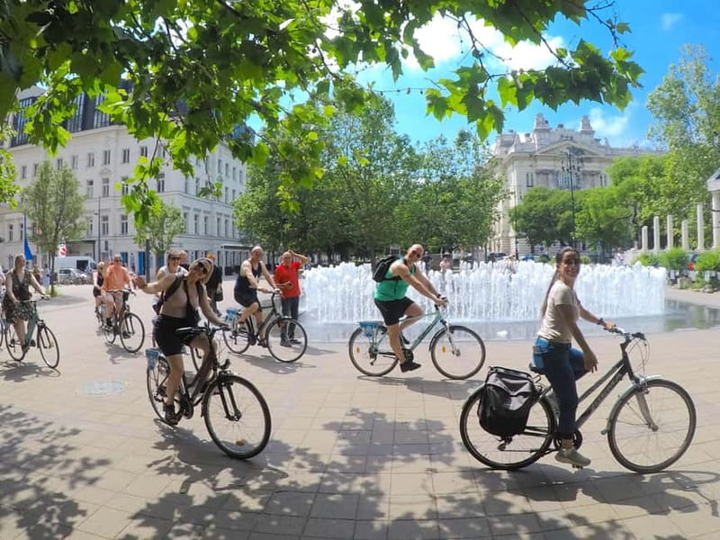 Budapest Bike Tour with a Hungarian Goulash - Andrássy Avenue, Elizabeth Square, and the city’s grand front door