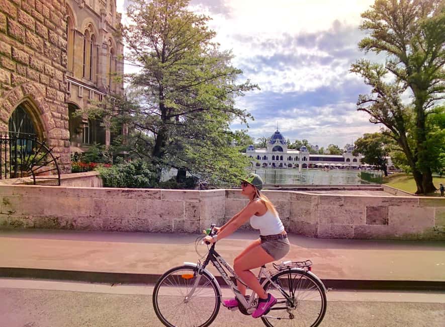 Budapest Bike Tour with a Hungarian Goulash - Castle Hill, Castle Bazaar, and the hard part of the route