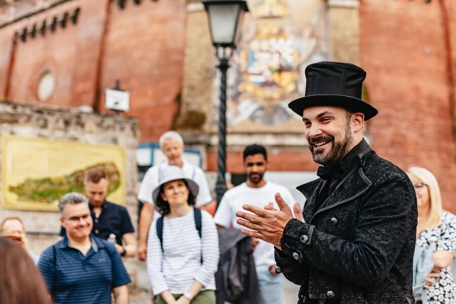 Budapest: Buda Castle District Vampires and Myths Night Tour - Buda Castle after dark