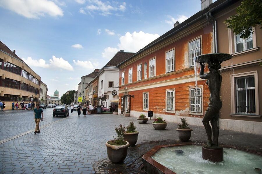 Budapest: Buda Castle District Walking Tour - The medieval walls and Buda Hills view
