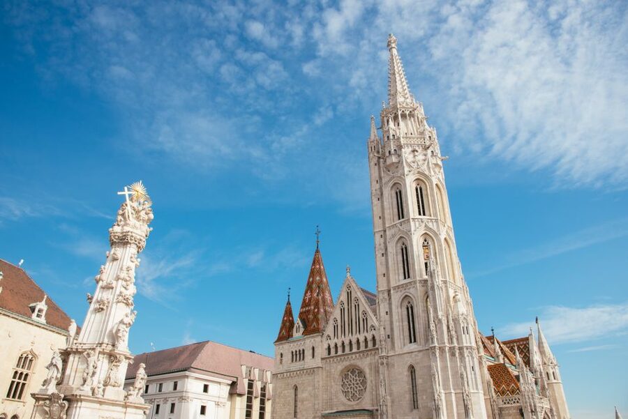 Budapest: Buda Castle District Walking Tour with a Historian - Forty-five minutes inside Matthias Church