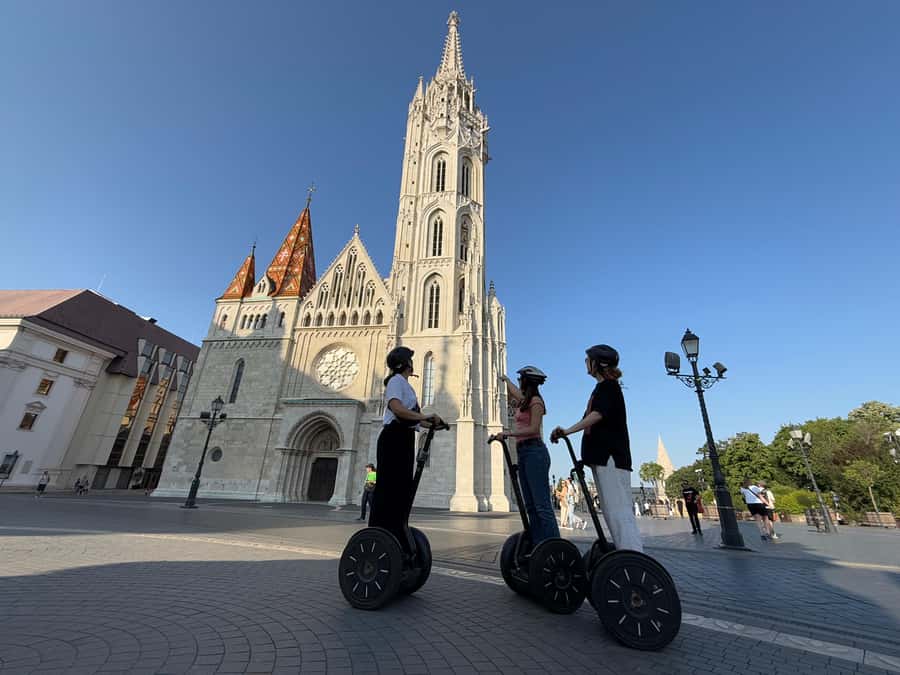 Budapest Buda Castle Private Segway Tour - Rolling toward Buda Castle
