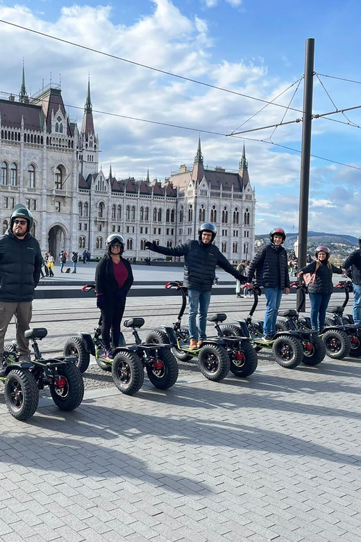 Budapest: Buda Highlights Guided Tour on Electric EZRaider - Climbing Castle Hill by electric power