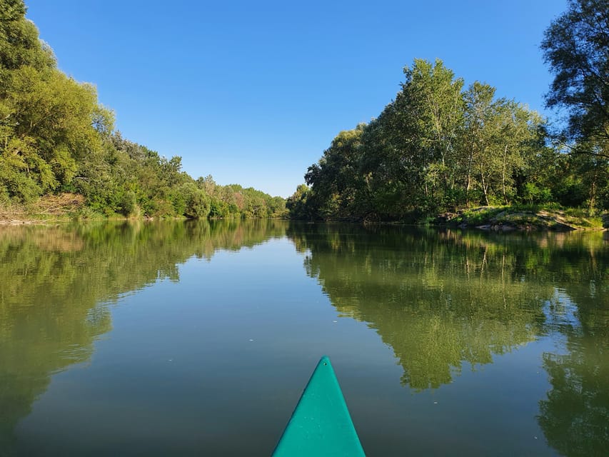 Budapest: Canoeing the Danube w or wo Sauna or Danube Beach - Leányfalu brings a local lunch break