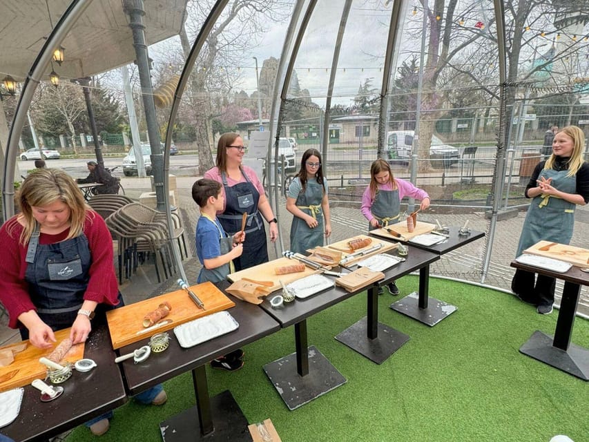 Budapest: Chimney Cake Workshop in City Park - Finding the Small White Buildings in City Park