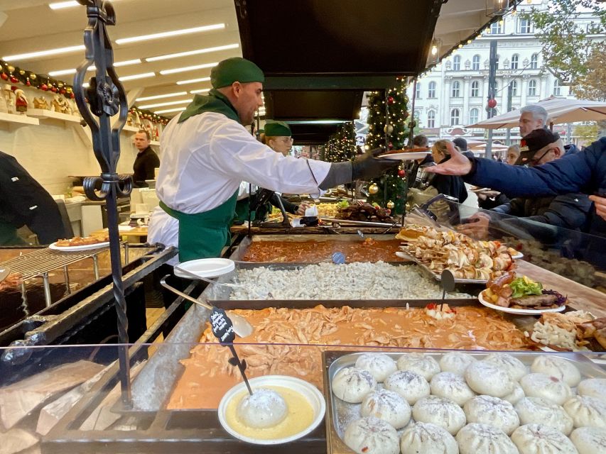 Budapest: Christmas Market Guided Walking Tour with Tastings - Starting at the Opera House