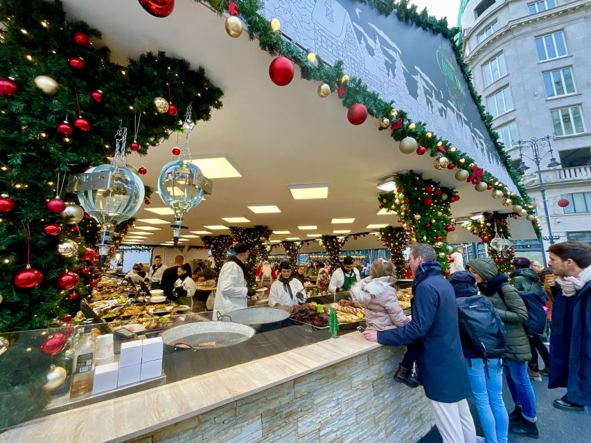 Budapest: Christmas Market Guided Walking Tour with Tastings - The architecture along the walking route