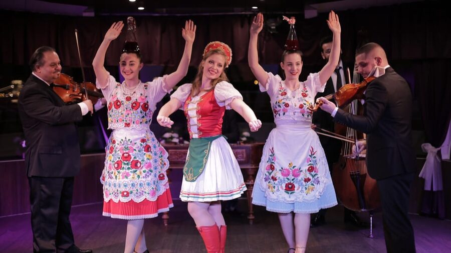 Budapest: Danube Cruise with Folk Dancing and Drinks - Margaret Bridge gives you your first river view