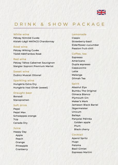 Budapest: Danube Drink and Piano Show - The piano show and candlelit mood