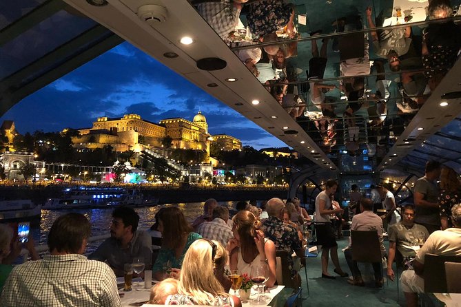 Budapest Danube River Candlelit Dinner Cruise with Live Music - The candlelit setting and table views