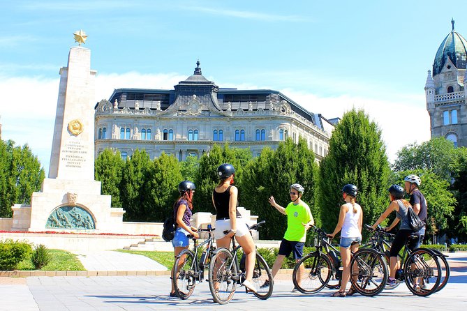 Budapest E-bike Tour - Parliament and the Danube views
