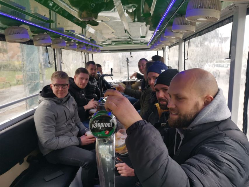 Budapest: eBeerBus Sightseeing Tour - The Budapest Eye, Astoria, and Dohány Street Synagogue