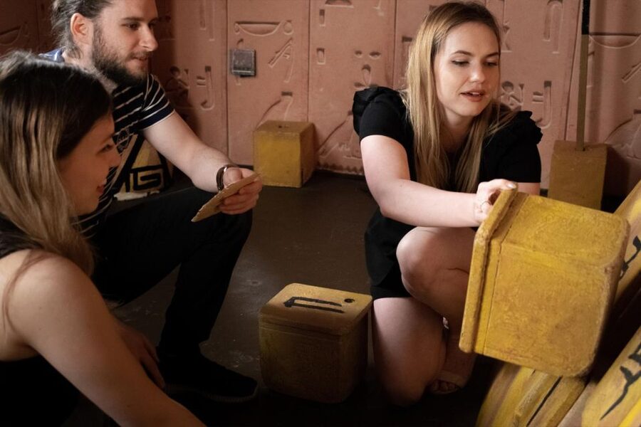 Budapest: Escape Room game - Egyptian Adventure - Staff support can make or break an escape room