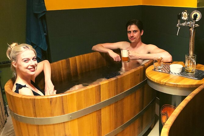 Budapest Exclusive Thermal Spa LUKACS LUXURIOUS PRIVATE BEER BATH - Arriving at Lukács Baths