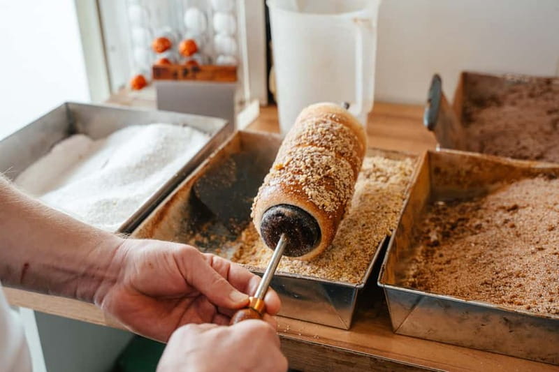Budapest: Food Tour with Wine tasting By Foodapest™ 2025 - A Local Bakery and the Smaller Food Stops