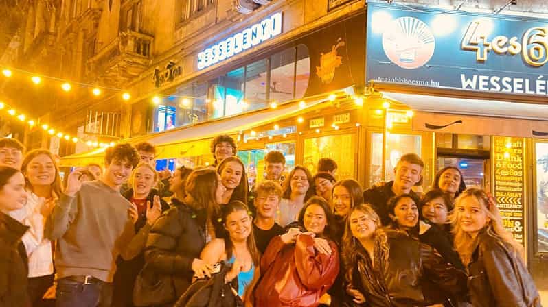Budapest: Guided Bar Crawl with 1 Hour Open Bar and Shots - The first ruin bar breaks the ice quickly