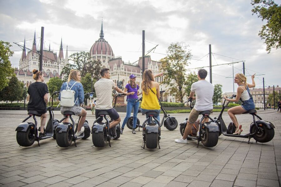 Budapest: Guided City Sights Tour by E-Scooter - Meeting near Deák Ferenc tér