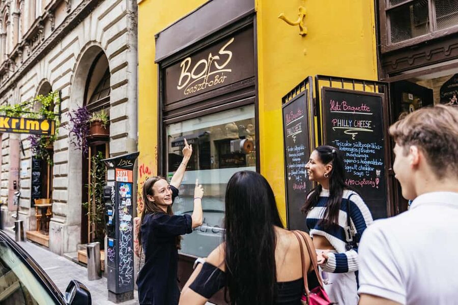 Budapest: Guided Foodie Walking Tour with Food and Drinks - Street food first: soup and lángos