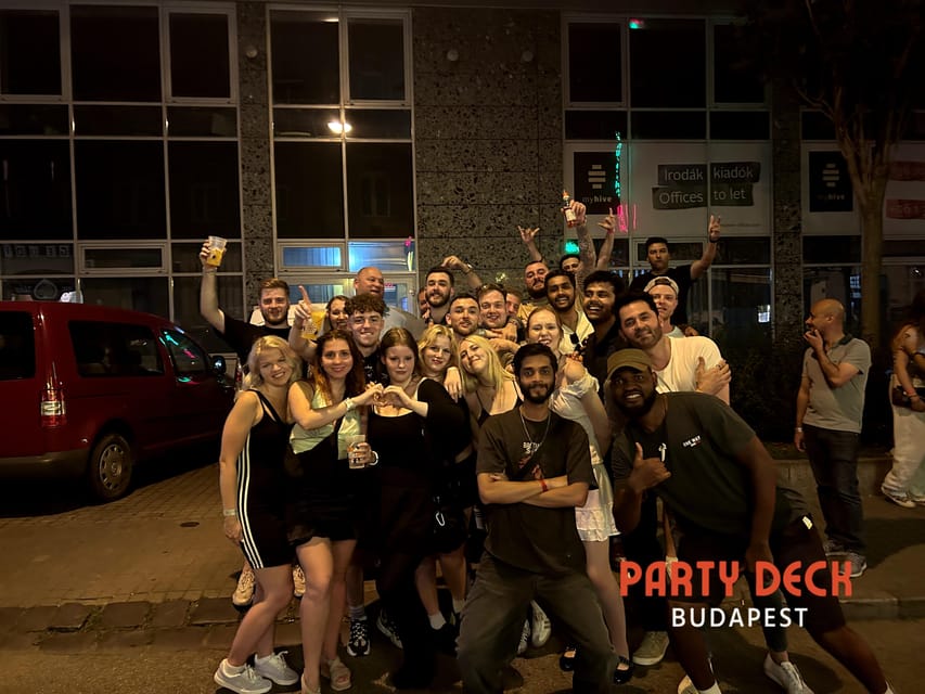 Budapest: Guided Tour to Ruin Bars with Games and 6 Shots - The optional €20 open bar
