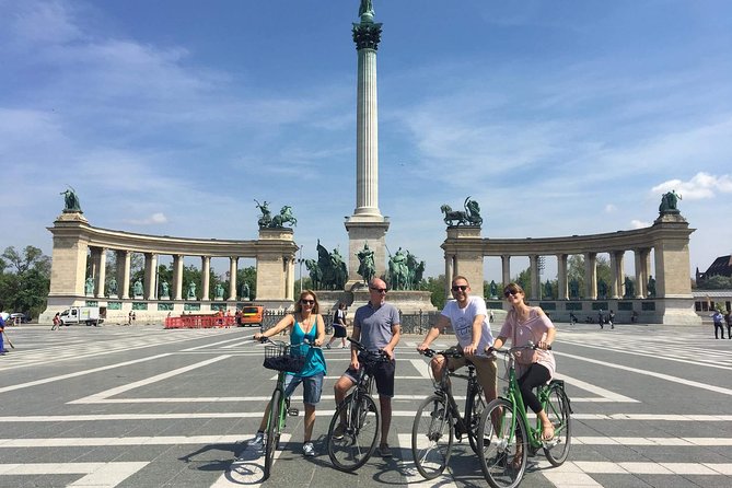 Budapest Highlights Bike Tour - Kossuth Lajos Square and the Danube panorama
