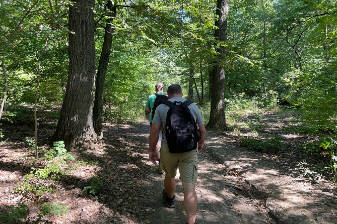 Budapest Hike - Hiking toward the lookout tower