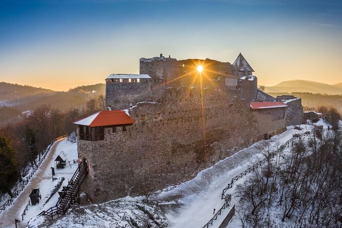 Budapest Hike to Visegrád Castle w or wo Sauna/Danube beach - Walking through the giant trees for 80 to 90 minutes