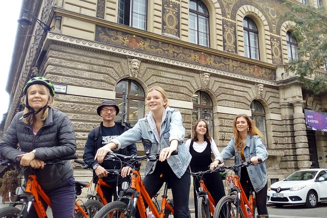 Budapest Historic Downtown Bicycle Tour in small groups - City Park, Vajdahunyad Castle, and New Architecture