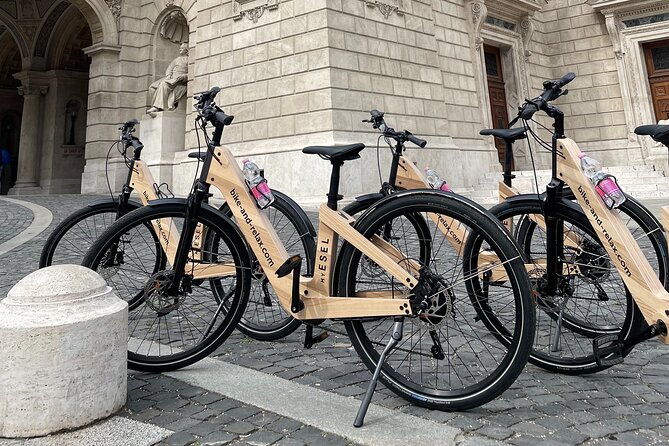 Budapest: Historic Downtown ride on E-Bicycles Buda & Pest - St. Stephen’s Basilica and Liberty Square