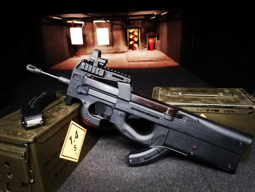 Budapest: Hollywood Gun Range Shooting Package - Indoor comfort and target practice