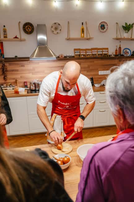 Budapest: Hungarian Cooking Class and Market Walk - Choosing between paprikash, goulash, and vegetarian dishes