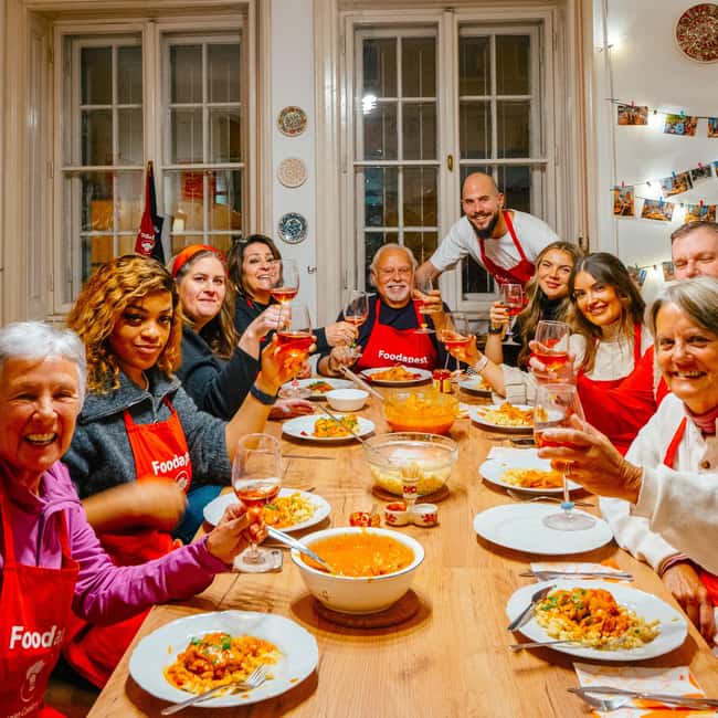 Budapest: Hungarian Cooking Class and Market Walk - What you taste inside the market
