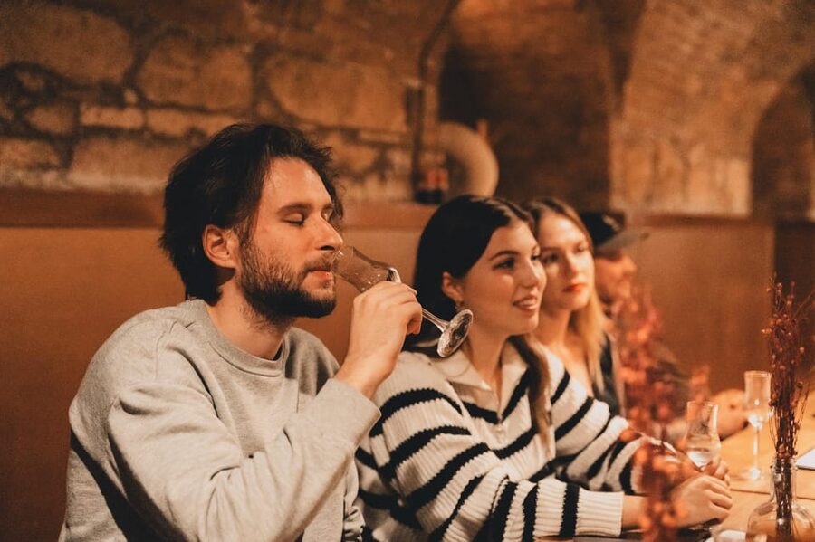 Budapest: Hungarian Gastro Cellar and Assisted Tastings - Choosing between wine, pálinka, and preserves