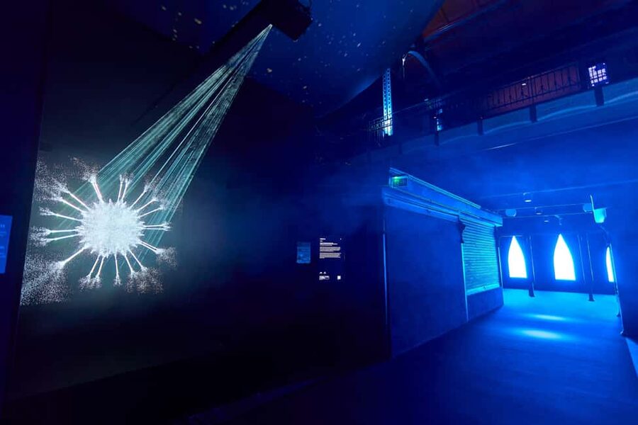 Budapest: Light Art Museum - Immersive New Media Experience - The airlocked dome and other crowd favorites