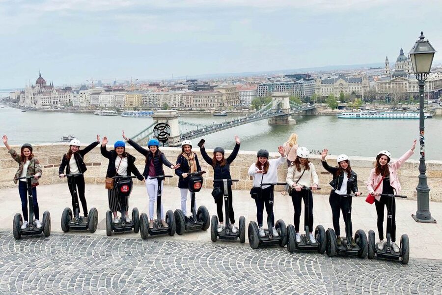 Budapest: Live-Guided Castle District Segway Tour - Key points at a glance