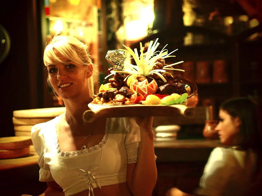 Budapest: Medieval Dinner Show with Drinks - A medieval tavern atmosphere on Podmaniczky Street