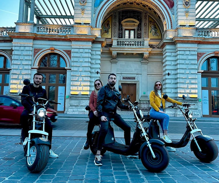 Budapest: Monster Bike Roller Guided City Tour - Parliament and the Danube promenade