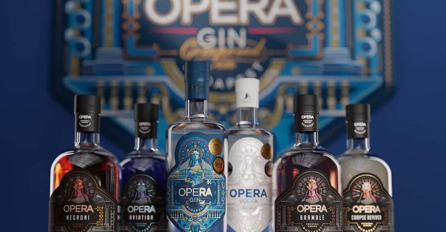 Budapest - Opera Gin Distillery Tour - Starting with a welcome gin and tonic