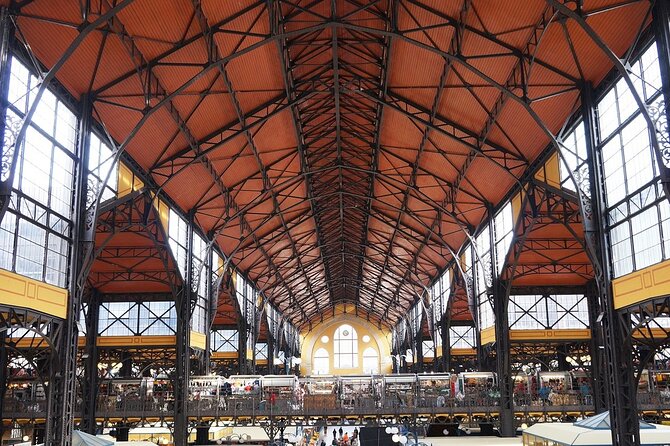 Budapest Private Full Day City Sightseeing Tour Walking or by Car - Central Market Hall brings in daily life