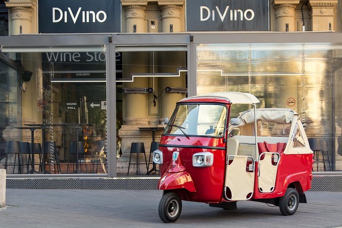 Budapest Private Tuk Tuk Tour with Wine Tasting and Cheese Platter - At a glance: the details that matter