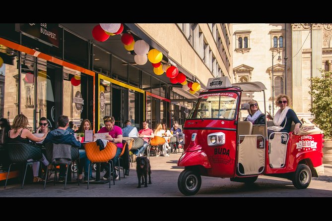 Budapest Private Tuk Tuk Tour with Wine Tasting and Cheese Platter - Margaret Island and the riverbanks