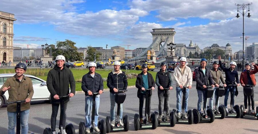 Budapest: Segway Grand City Tour (Buda + Margaret + Pest) 3h - Starting at Haris köz and crossing toward Buda