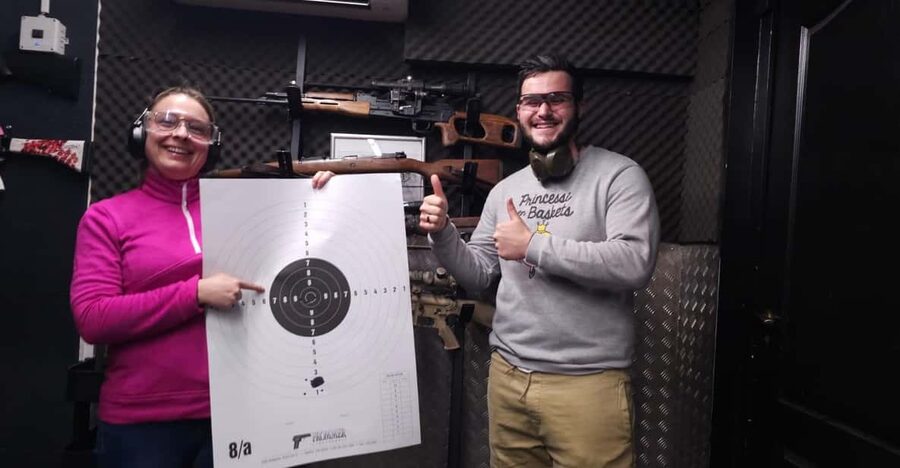 Budapest: Shooting Experience for Couples, The Perfect Date - The firearms and shooting sequence