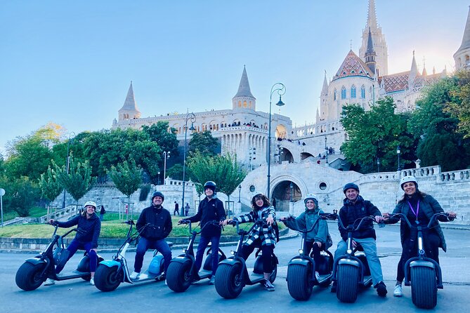 Budapest Small-Group Guided Tour on MonsteRoller e-Scooter - The Citadel route and hilltop views